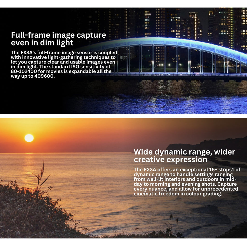 Sony FX3A Cinema Line Full-Frame Camera