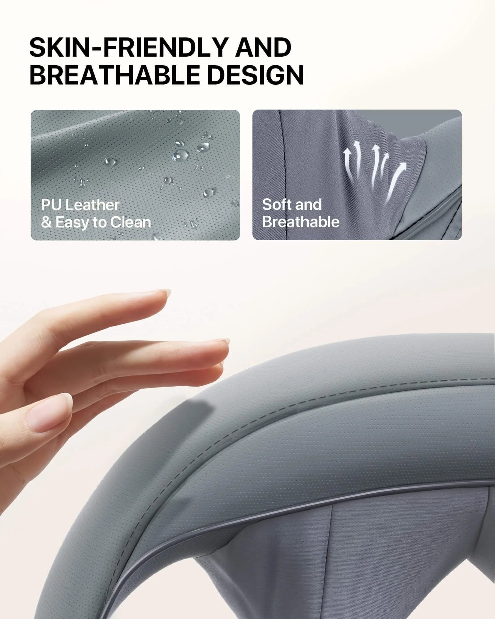 Shiatsu Neck Back Shoulder Massager with Heat, Rechargeable Shiatsu 3D Cordless Neck Heat Massager, Home, Car, and Office Use