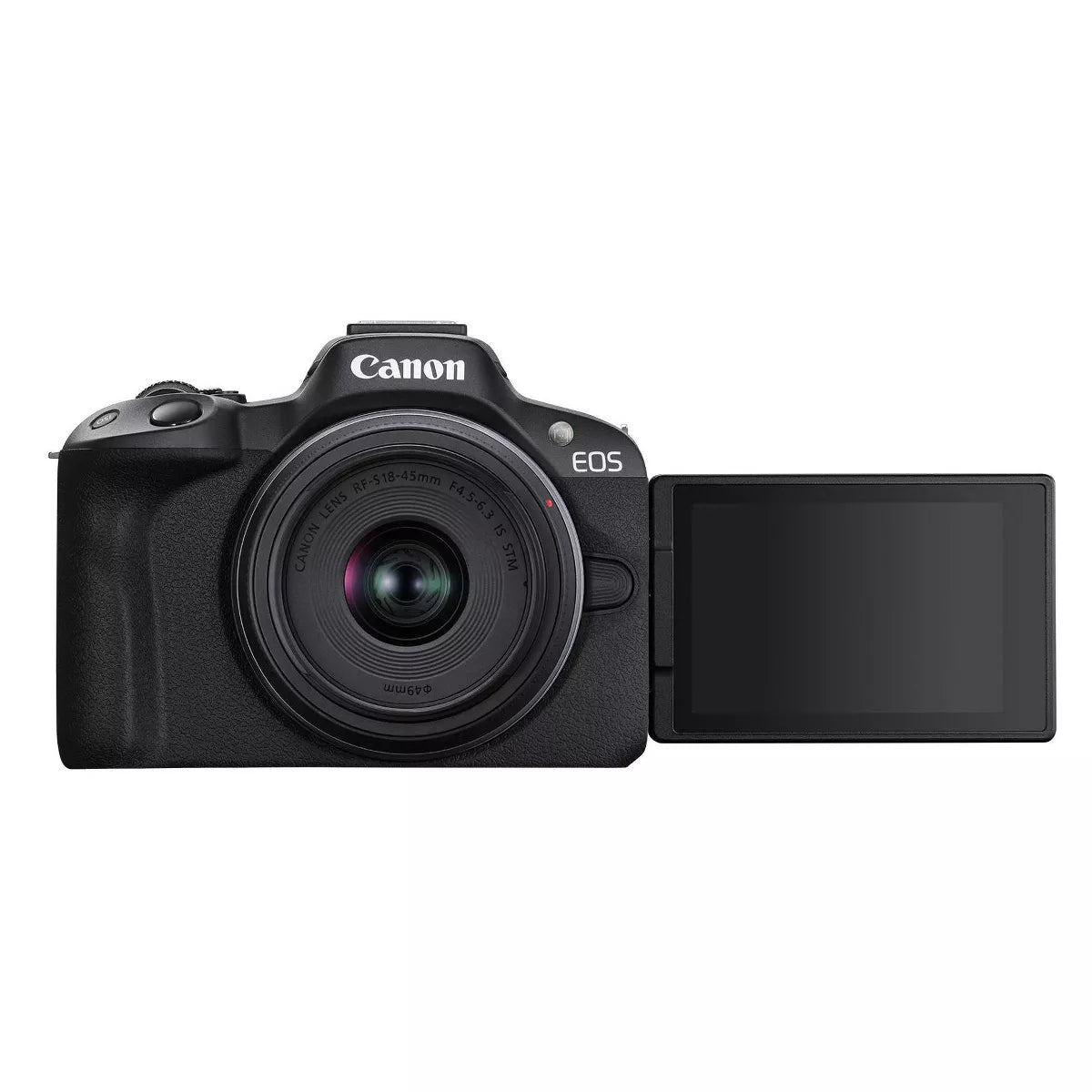 Canon EOS R50 Rf-S18-45Mm F4.5-6.3Mm IS STM Kit: Mirrorless Wi-Fi Digital Camera
