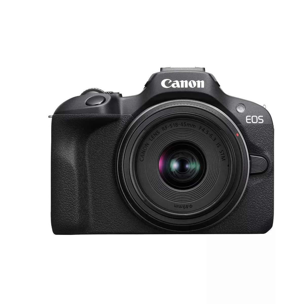Canon EOS R100 Rf-S18-45Mm F4.5-6.3 IS STM Lens Kit: 24.1MP Mirrorless, Wi-Fi