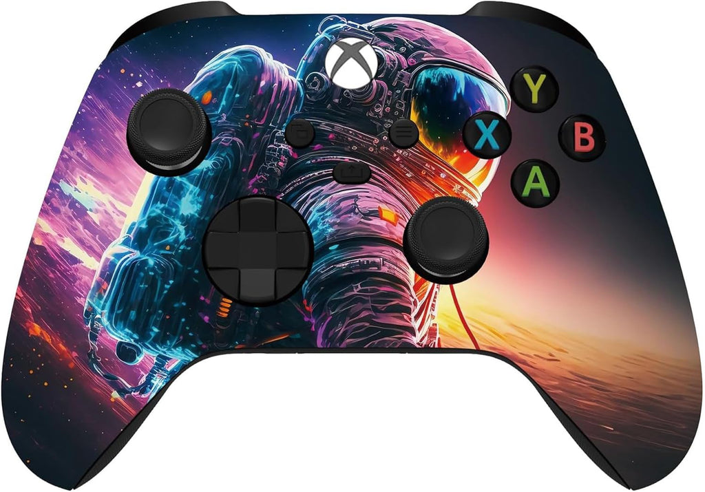 Wireless Controller for Microsoft Xbox Series X/S & Xbox One - Custom Soft Touch Feel - Custom Series X/S Controller (X/S Astronaut)