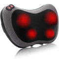 Shiatsu Back and Neck Massager  Tissue Kneading Massage Pillow with Heat
