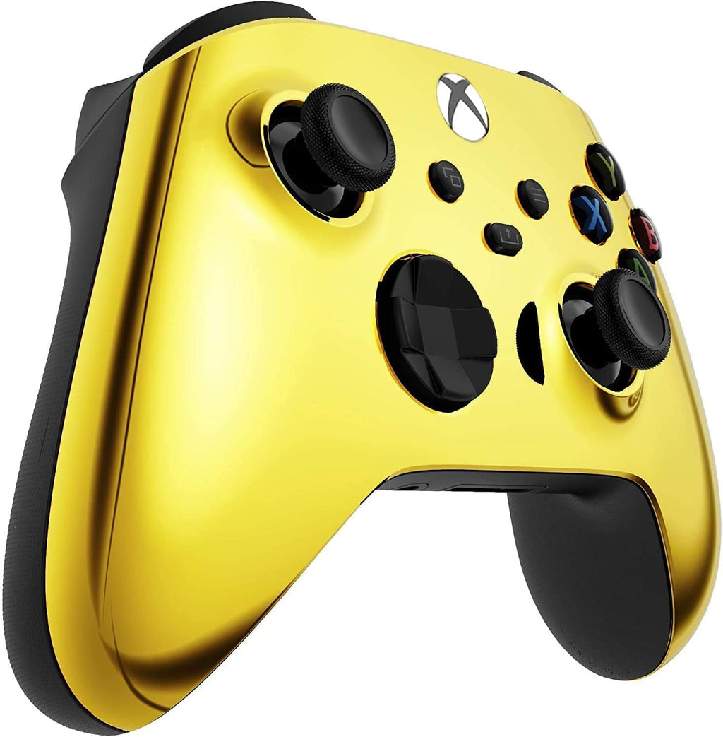 Wireless Controller for Microsoft Xbox Series X/S & Xbox One - Custom Soft Touch Feel - Custom Xbox Series X/S Controller (X/S Gold)