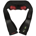 Cordless Shiatsu Shoulder, Back, and Neck Massager with Heat, Usb-Rechargeable, Black