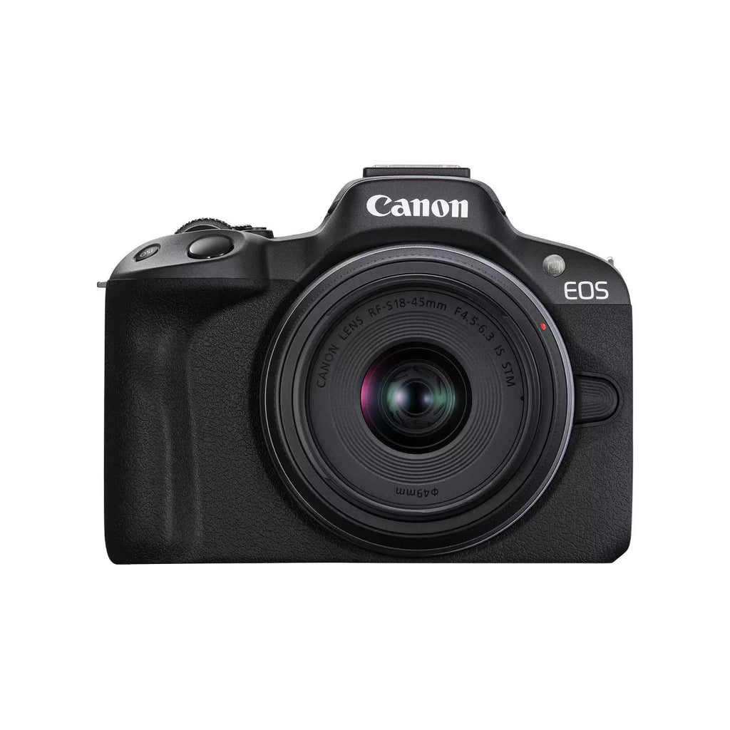 Canon EOS R50 Rf-S18-45Mm F4.5-6.3Mm IS STM Kit: Mirrorless Wi-Fi Digital Camera