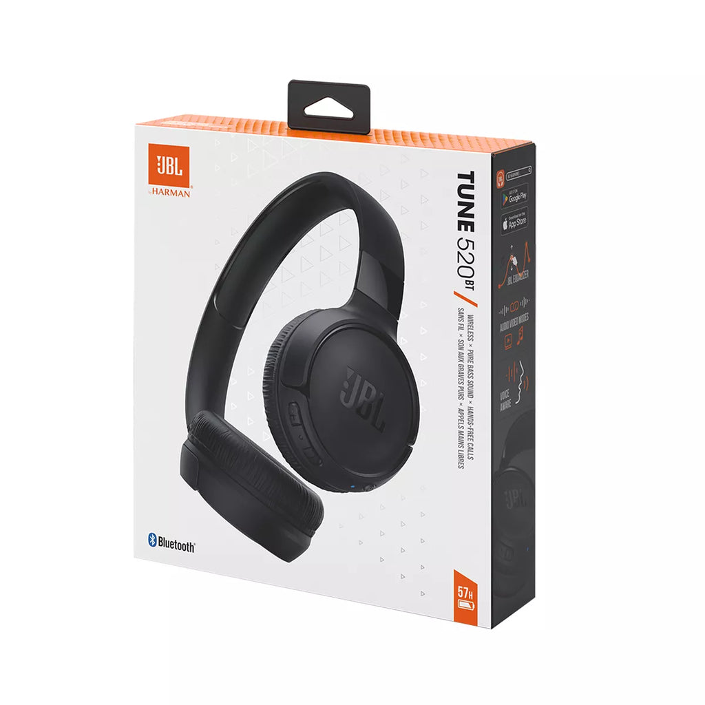 JBL Tune 520BT Bluetooth Wireless On-Ear Headphones